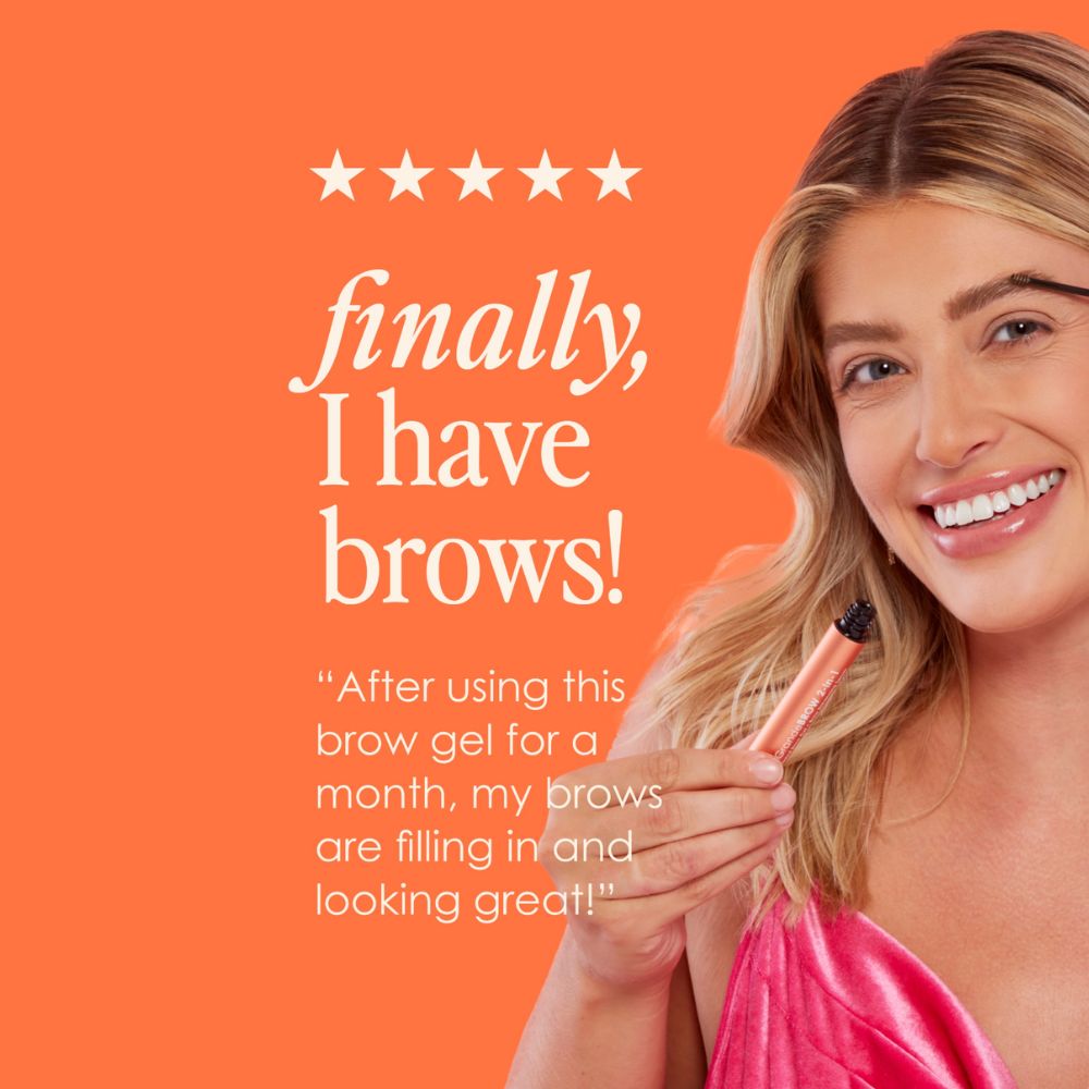 GrandeBROW 2-In-1 Tinted Brow Gel + Brow Enhancing Serum 3.5ml