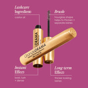 GrandeDRAMA Intense Thickening Mascara with Castor Oil 9g