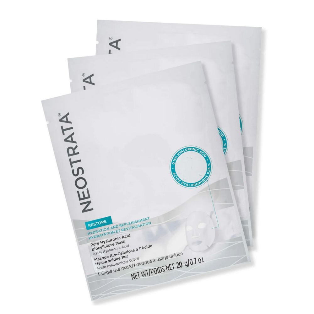 Pure Hyaluronic Acid Mask 3stk