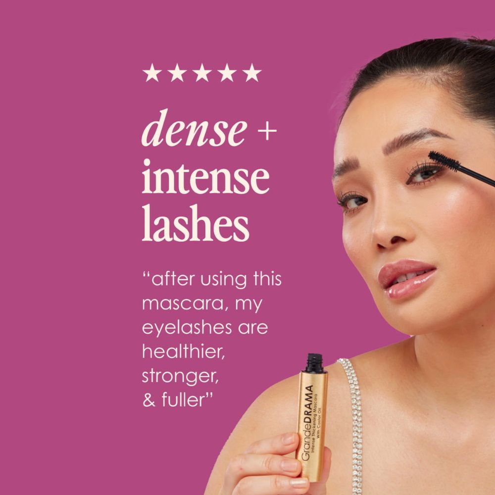 GrandeDRAMA Intense Thickening Mascara with Castor Oil 9g