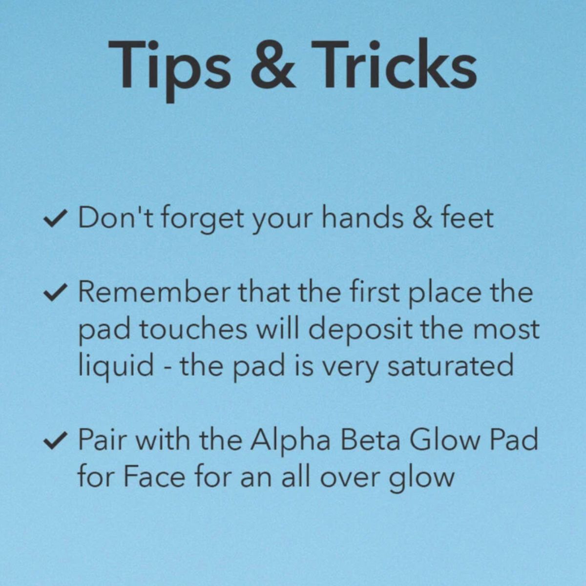 Alpha Beta Glow Pad Self-Tanner for Body