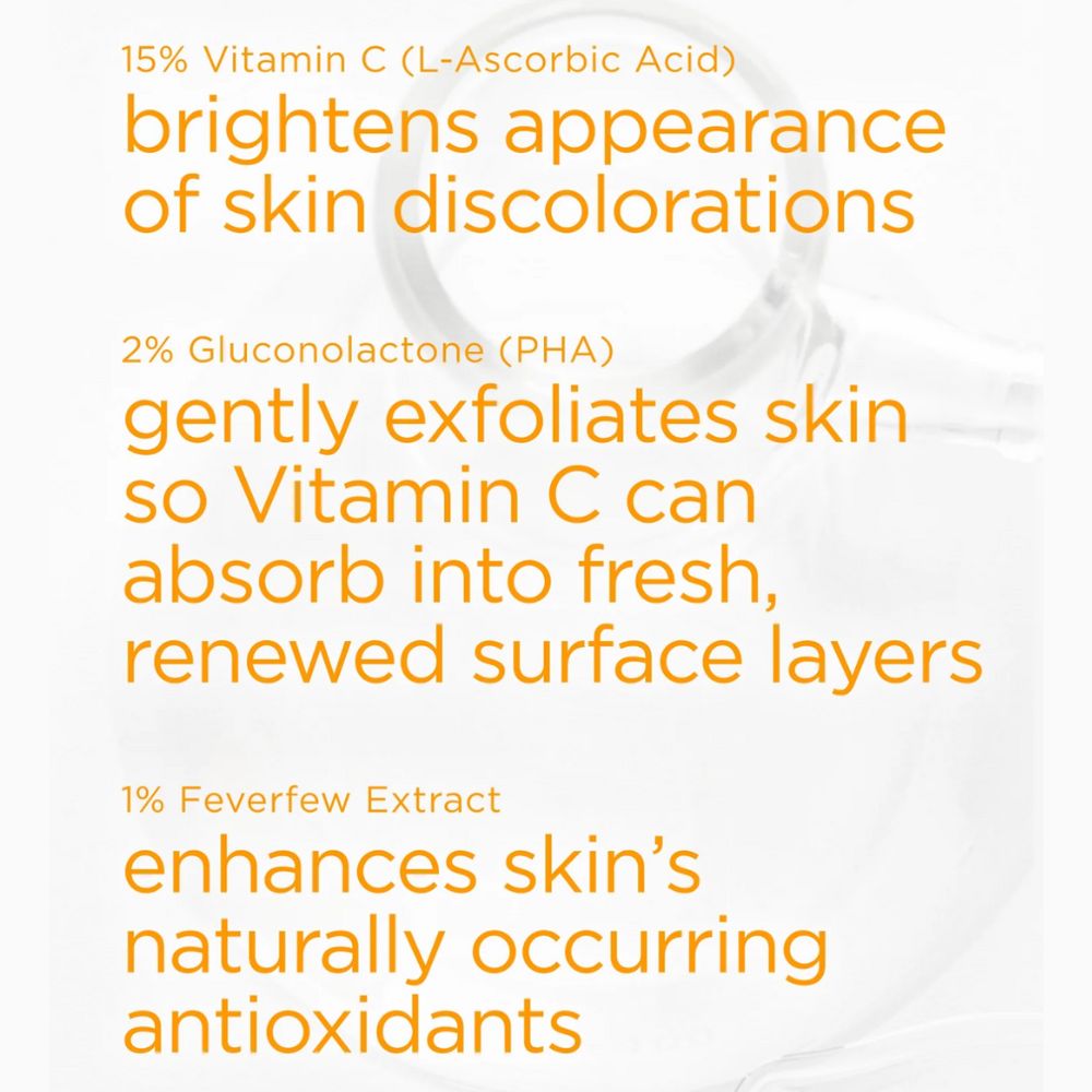 15% Vitamin C + PHA Serum 15ml