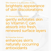 15% Vitamin C + PHA Serum 15ml
