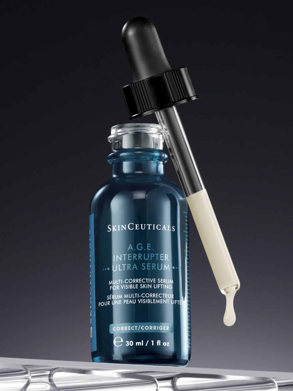 Strammer synlig opp 4 nøkkelområder, inkludert hals, kjeve, kinn og panne.