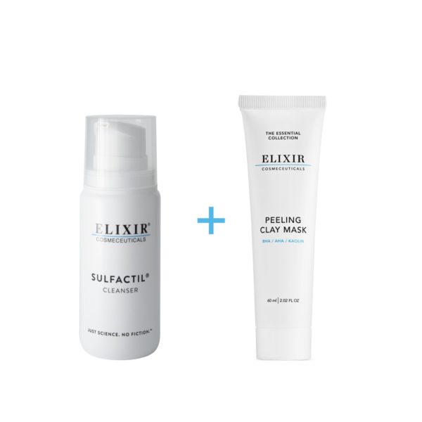 Sulfactil Cleanser + Peeling Clay Mask