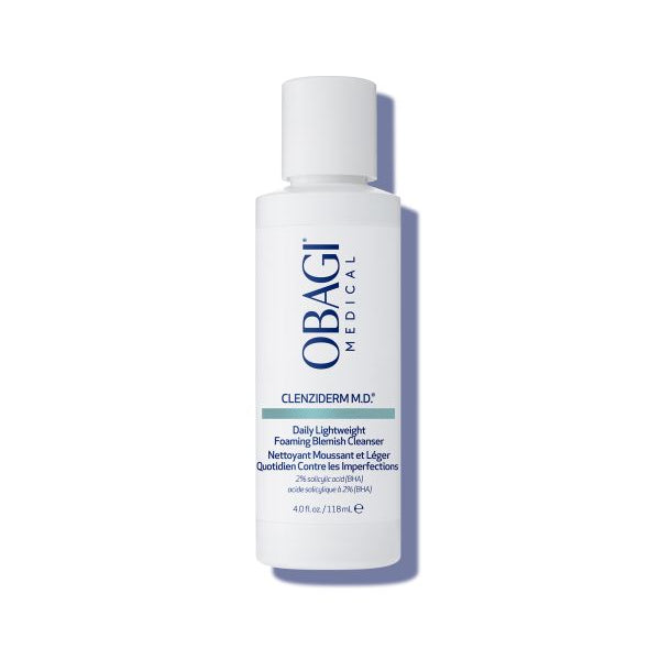 Obagi CLENZIderm M.D. Daily Lightweight Foaming Blemish Cleanser, tidligere kjent som CLENZIderm M.D. Daily Care Foaming Cleanser