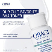 Obagi CLENZIderm M.D. Pore Therapy Exfoliating BHA Toner 