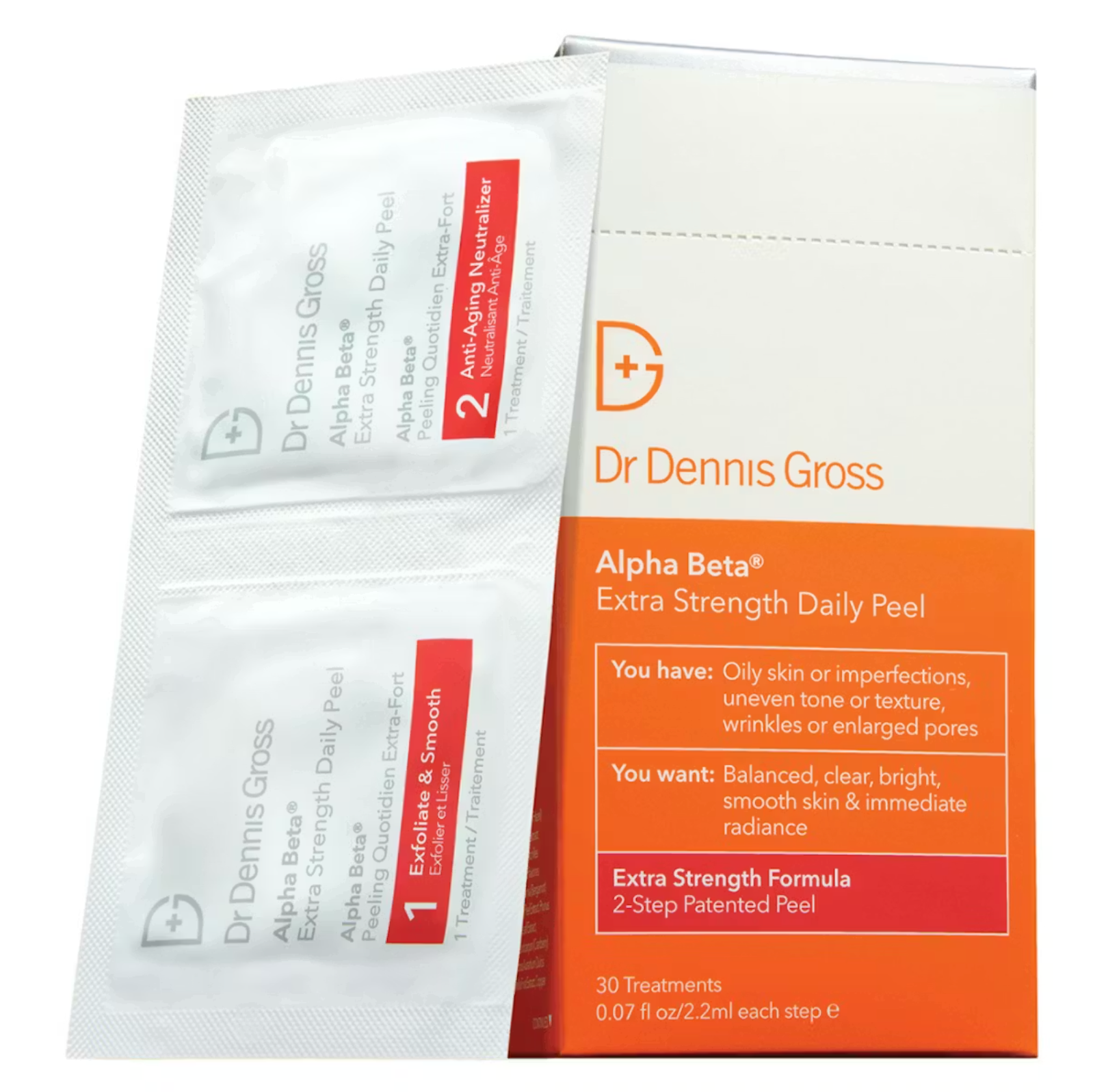 Extra Strength Daily Peel 30stk