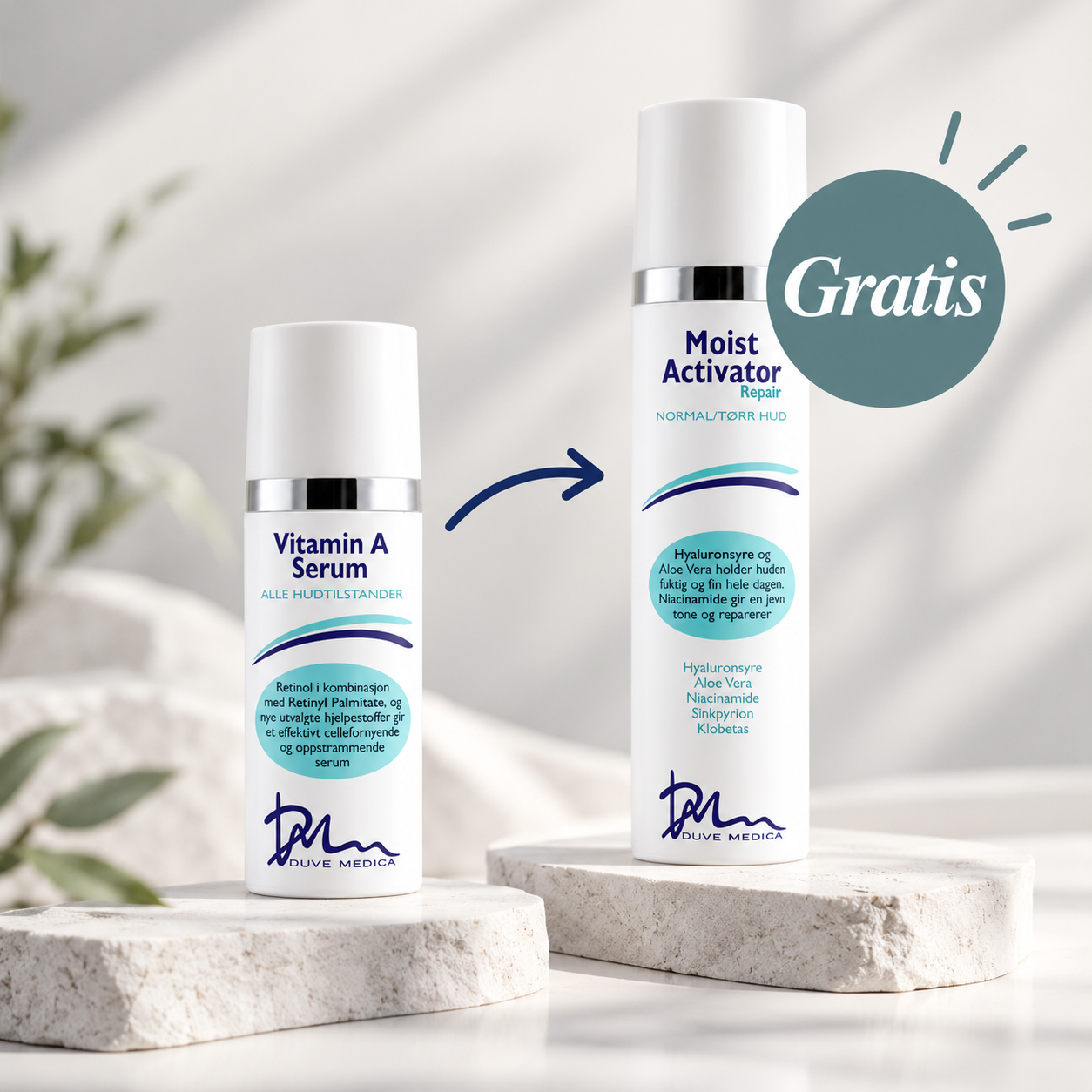 Vitamin A Serum + Moist Activator