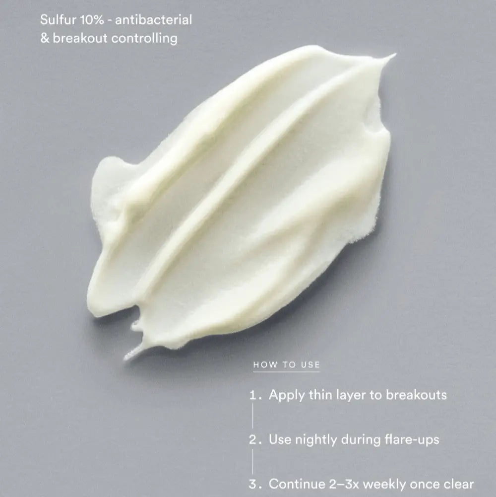 SOS Paste fra Face Formula – svovelbasert krem for akne og rosacea